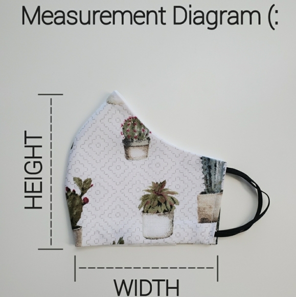 Handmade Fabric Face Mask - Picture 6 of 6